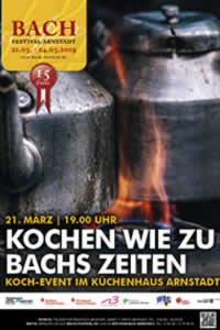 Kochkurs - kochen wie zu Bachs Zeiten