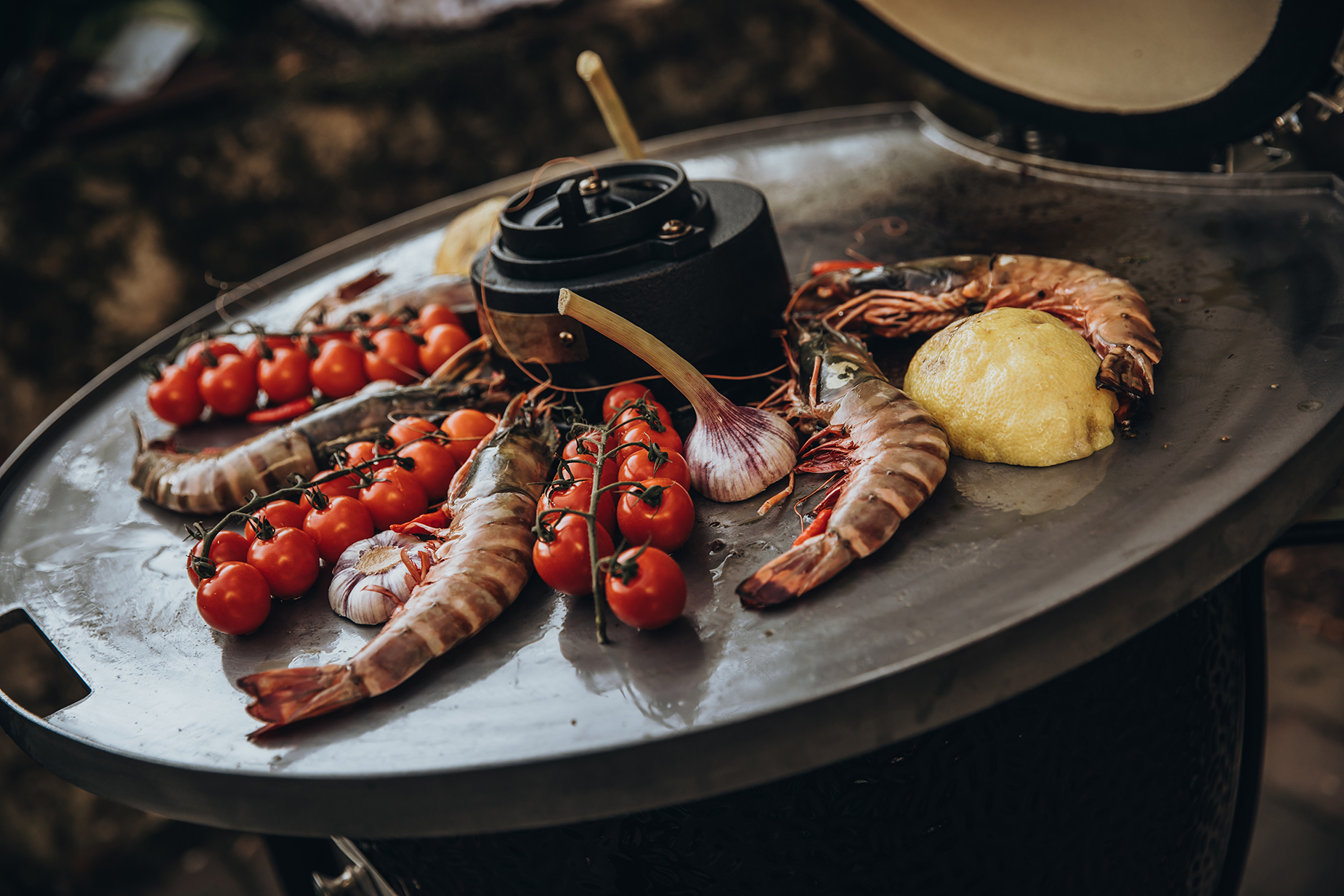 Feuerplatte für den Kamado Grill