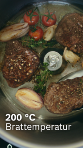 Cookit mit bis zu 200 Grad Brattemperatur